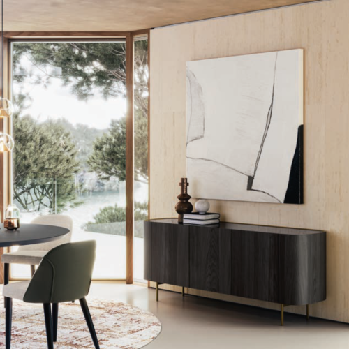 meubles eforma Buffet design Eforma en bois et métal